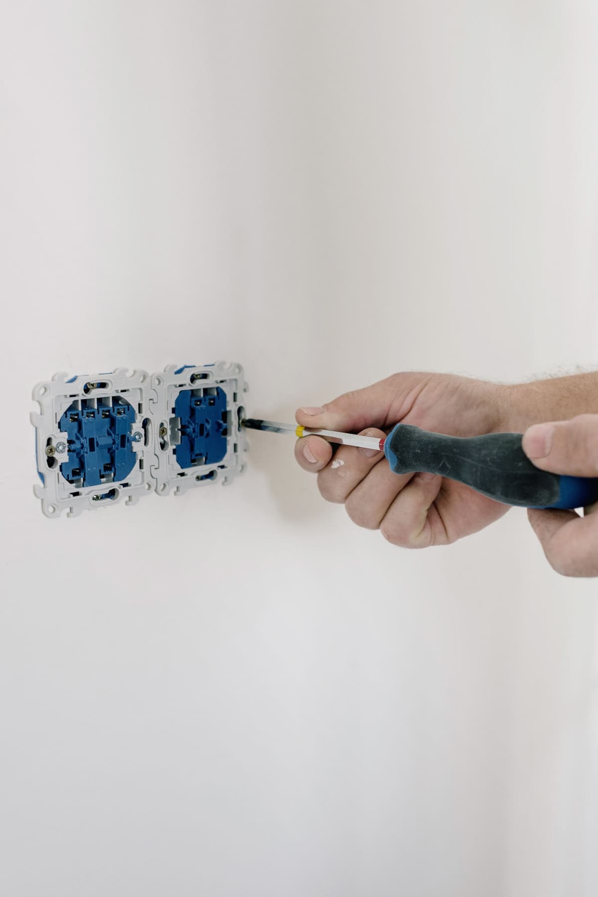Enchufe de pared eléctrico doméstico
